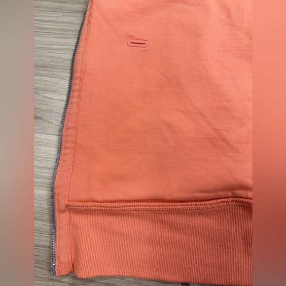 Lululemon Vibrant Coral Full Zip Scuba with Pockets - Picture 8 of 8